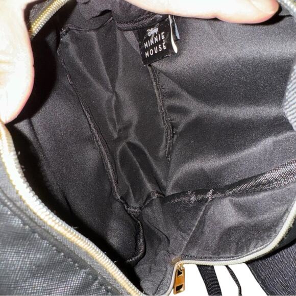 Minnie Mouse Mini Backpack Purse Black Pink - Picture 4 of 7